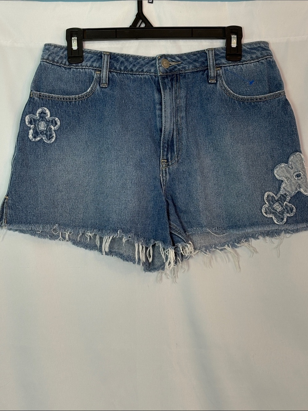 Hollister Blue Denim Ultra High-Rise Vintage Relaxed Mom SIze 2
